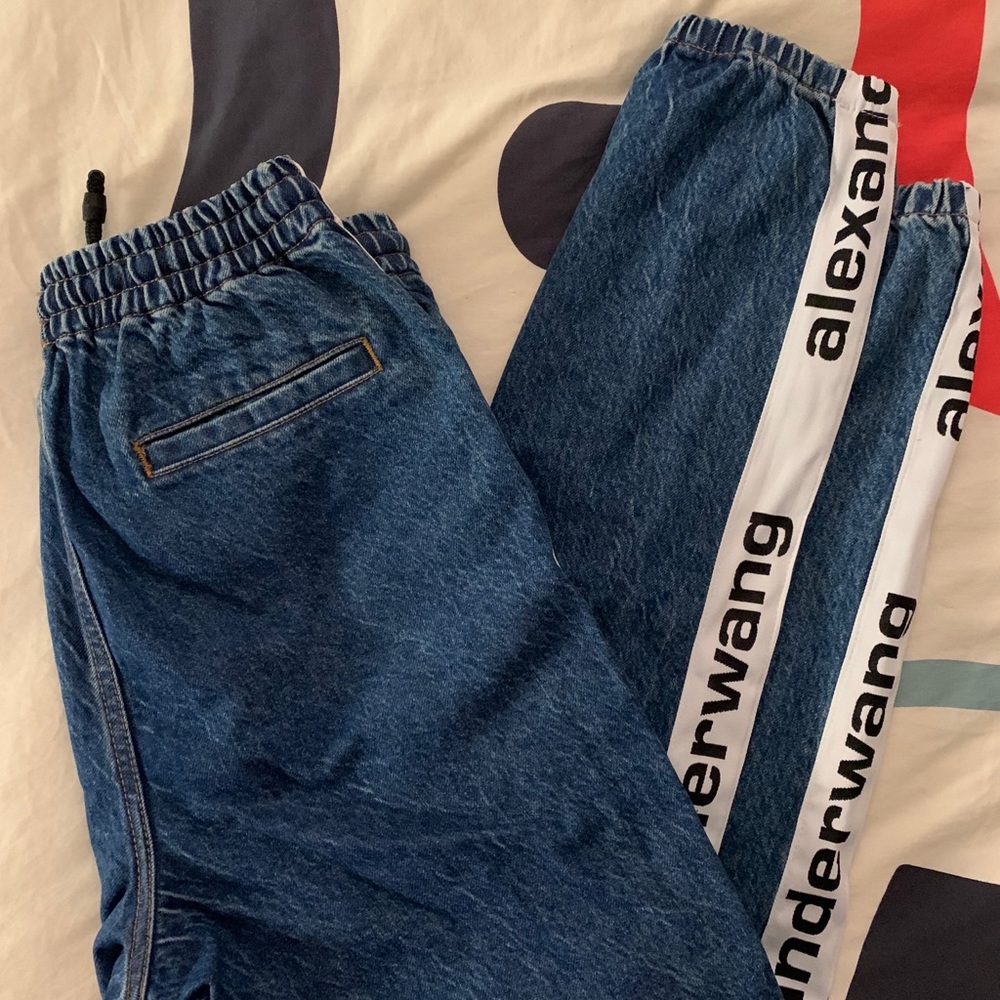 Alexander Wang drawstring jeans